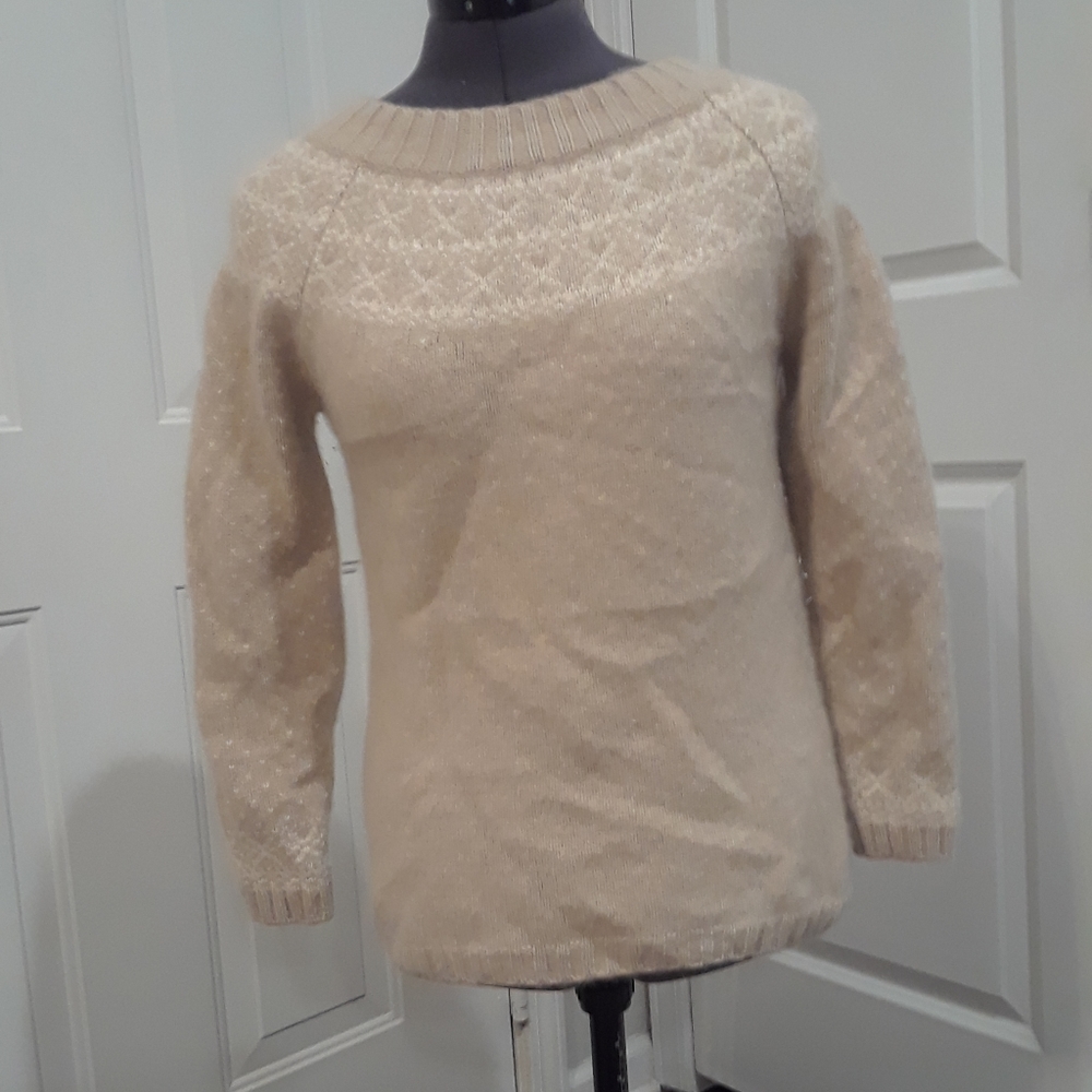 Talbots Cashmere Tan‎ Sweater